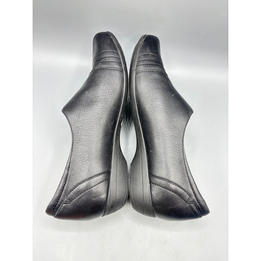 Dansko Womens Shoes 41‎ Franny Loafer Black Leather  Comfort Shoes - Picture 8 of 8